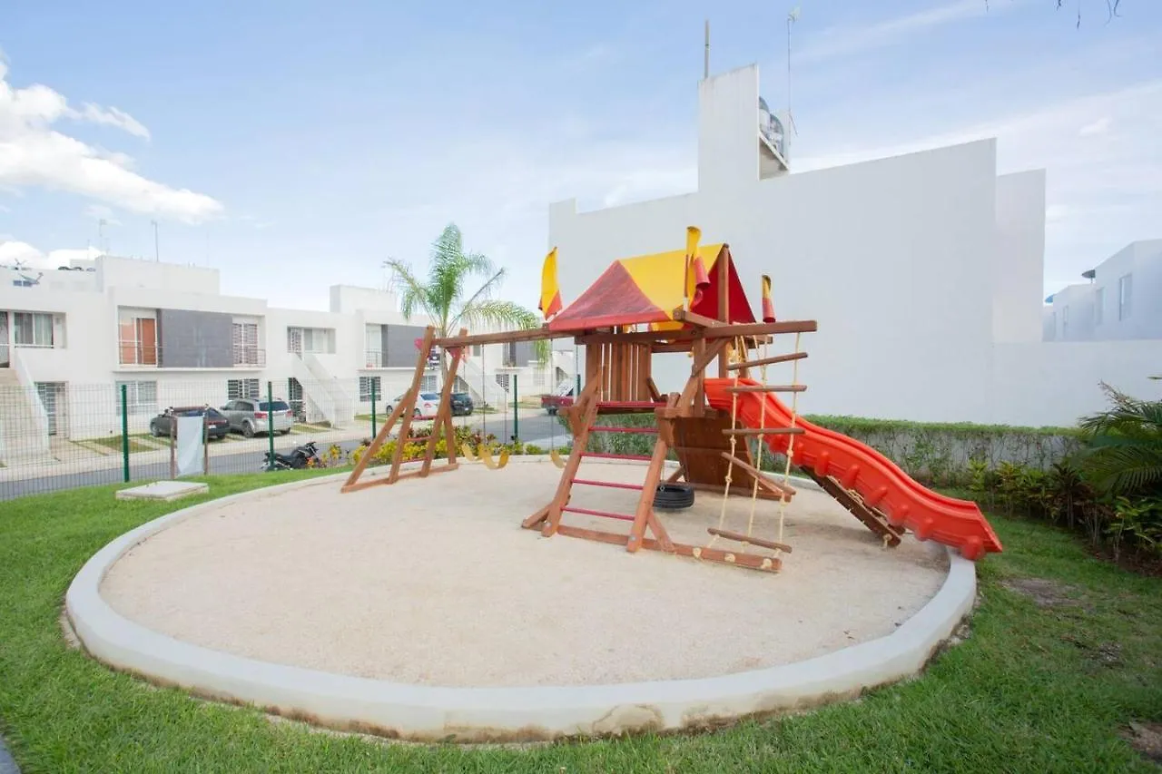 Apartamento Gema turquesa en privada con seguridad y familiar Apartamento Playa del Carmen México