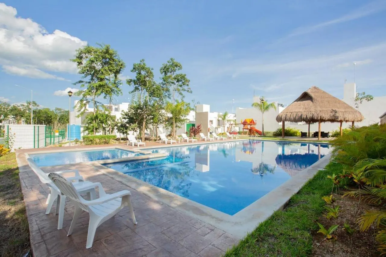 Apartamento Gema turquesa en privada con seguridad y familiar Apartamento Playa del Carmen