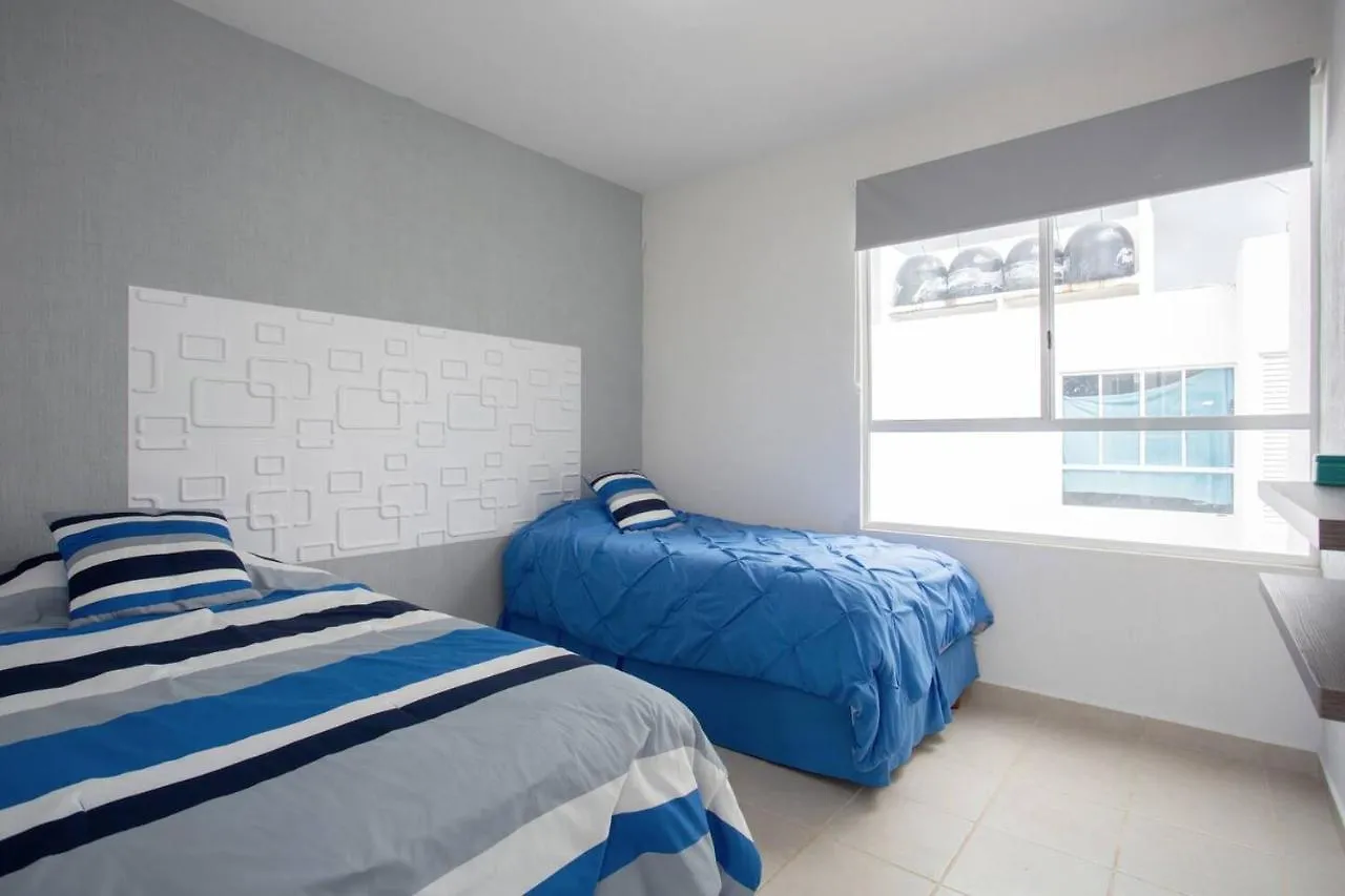 Apartamento Gema turquesa en privada con seguridad y familiar Apartamento Playa del Carmen